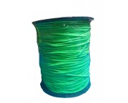 Elástico ER 09 de 2 mm - Rolo com 100 metros - Verde Fluor 027